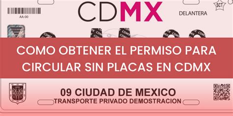 permiso para circular cdmx hoy no circula